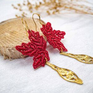 PENDIETE LEAF ROJO