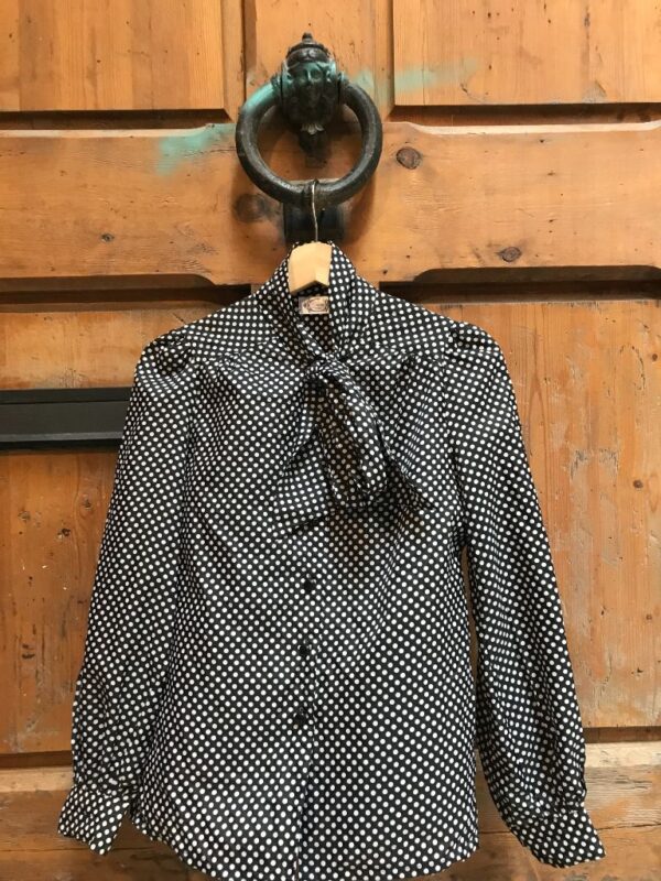 Blusa Dots Negra