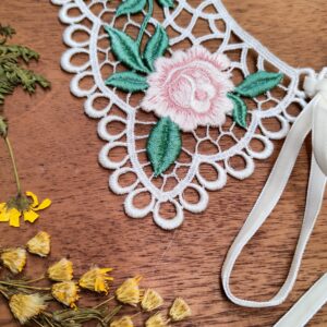 cuello Poema de primavera rosa